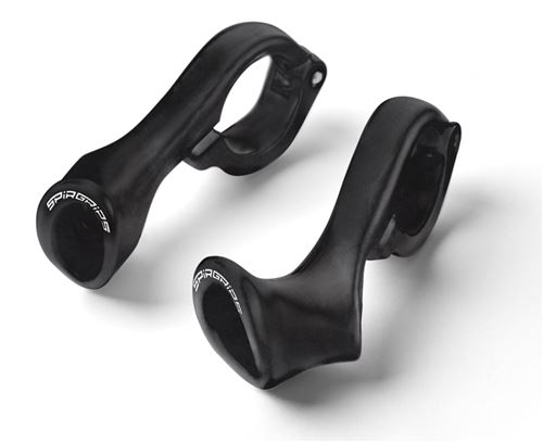 POIGNEES ERGONOMIQUES SPIRGRIPS® ROAD Noir Mat
