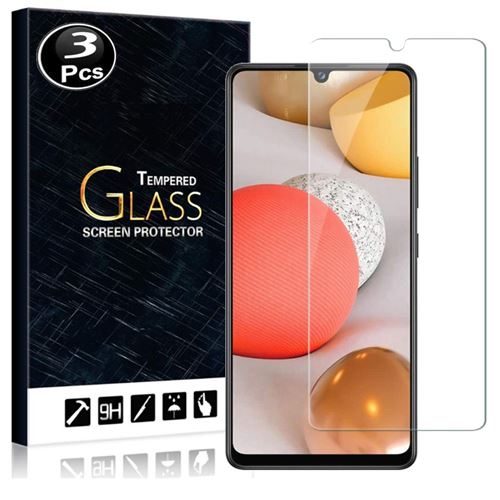 Advansia Lot De 3 Vitres Protection D'Ecran En Verre Trempé Pour Samsung Galaxy A12