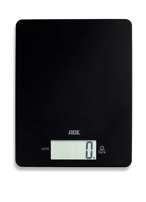 ADE  KE1800-4 KE 1800-4 Balance de cuisine, 5 kilograms, Noir