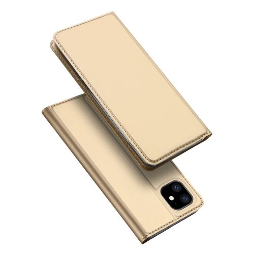 Etui en PU or pour votre Apple iPhone XR (2019) 6.1 pouces