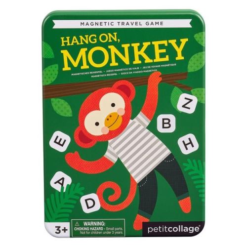 Petit Collage jeu de voyage Hang On Monkey Magnetic Travel Game