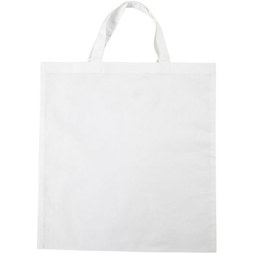 Creative Sac en coton blanc 38 x 42 cm