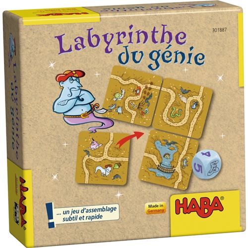 Haba Jeu De Société Labyrinthe De Logik (Fr)