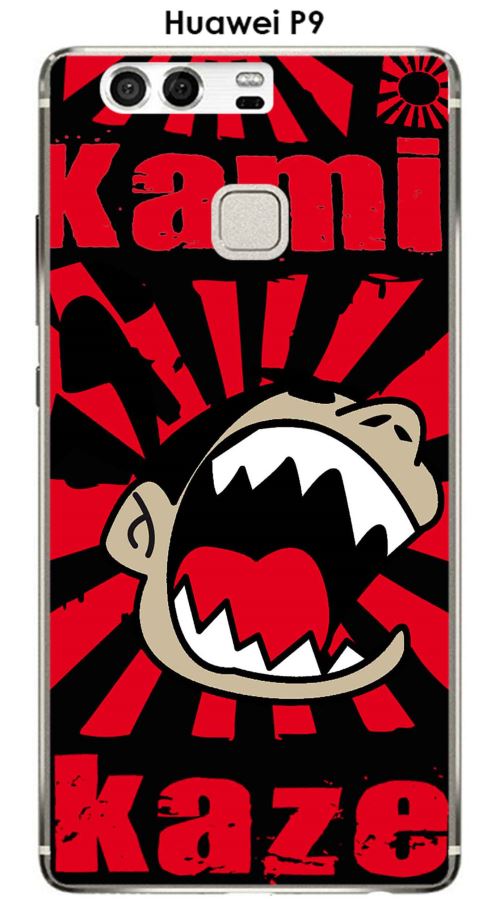 Coque Huawei P9 design kamikaze
