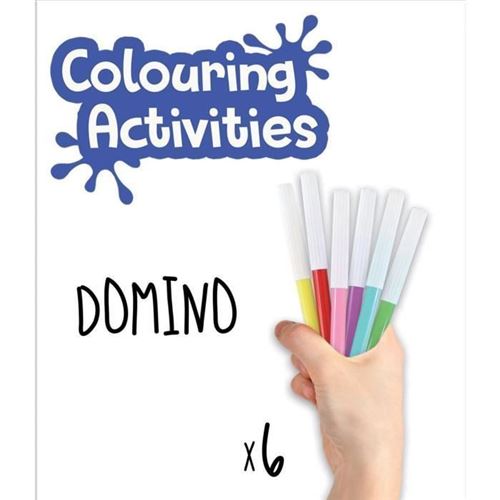EDUCA - malette domino des animaux a colorier