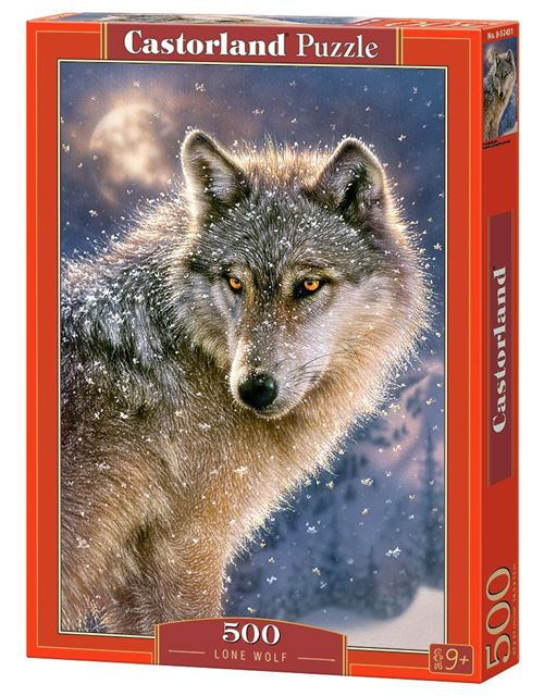 Puzzle Castorland - Loup Solitaire, 500 pièces