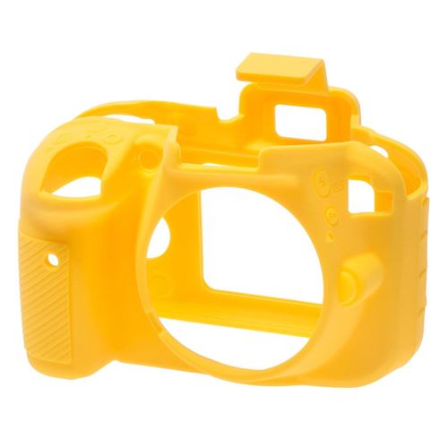 Easycover Ecnd3300y Coque En Silicone Pour Nikon D3300 Jaune