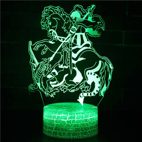 Lampe 3D Tactile Veilleuses Enfant 7 Couleurs avec Telecommande - Style #255