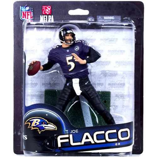 Joe Flacco Baltimore Ravens McFarlane NFL série 33 CLARKtoys Exclusive par Unknown