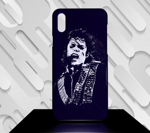Coque compatible pour Samsung Galaxy A10 -MICHAEL JACKSON - Réf 12