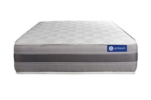 Actisom Matelas Mémoire De Forme 90X200 Cm Maxi Épaisseur 5Zones De Confort