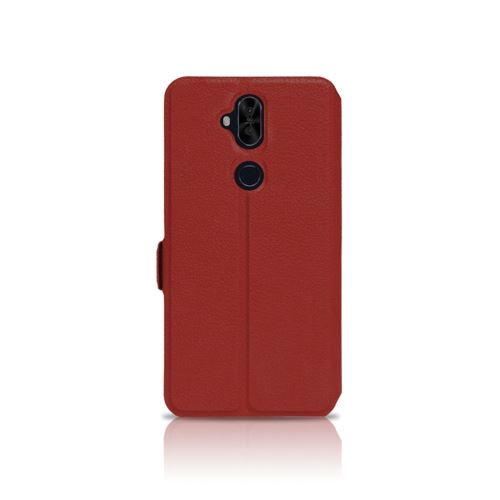 Leather Prestige Cover Zenfone 5 Lite - Rouge