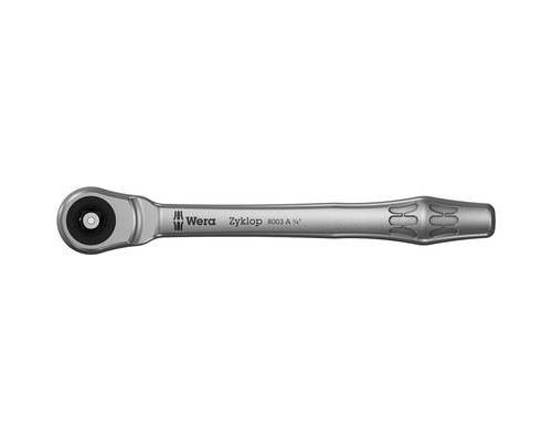 Wera - Zyklop Metal 8003 A - Cliquet réversible - 1/4 pouce - 141 mm - Image 3