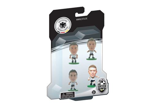 SOCCERSTARZ - 402930 - Paquet de 4 Joueurs de l'équipe d'Allemagne