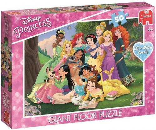 Jumbo puzzle de sol Disney Princess 50 pièces