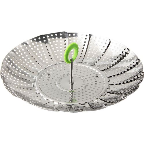 Fackelmann Gris 42489 Panier-Vapeur 24 X 13 Cm