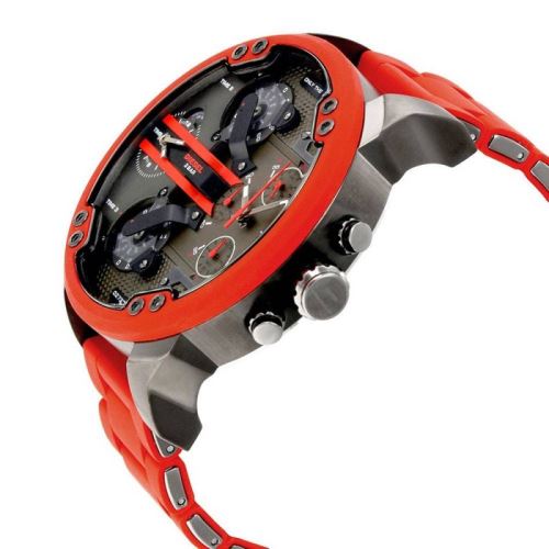 DZ7370 Homme: Mr. Daddy 2.0 montre en métal rouge, 55 mm