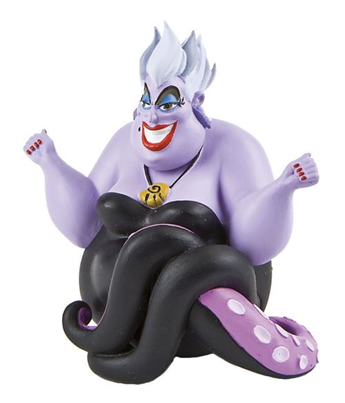 Bullyland Jaune Figurine Ursula De La Petite Sirène Disney - 8 Cm De Détails Éblouissants - Neuf - Image 3