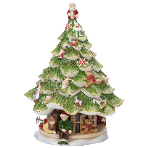 Villeroy & Boch - Christmas Toys Memory Sapin de Noël grand avec enfants 30cm
