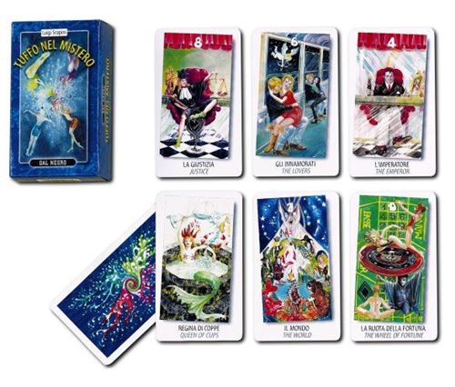 Dal Negro cartes de tarot 14 x 6 cm carton multicolore 62-part