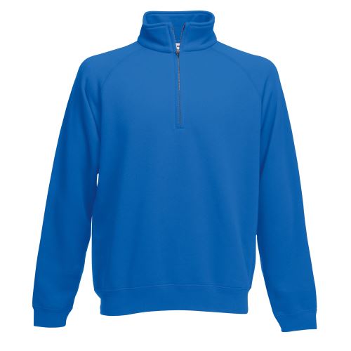 Fruit Of The Loom - Sweatshirt à fermeture zippée 1 quart - Homme (XL) (Bleu roi) - UTRW3166