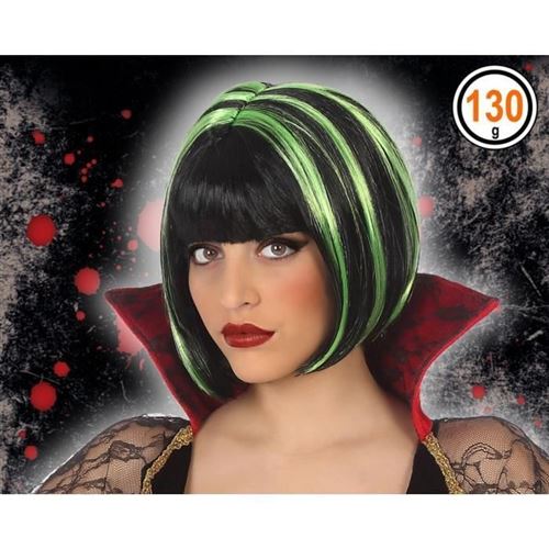Perruque vampire adultes femmes - vert atosa 39796
