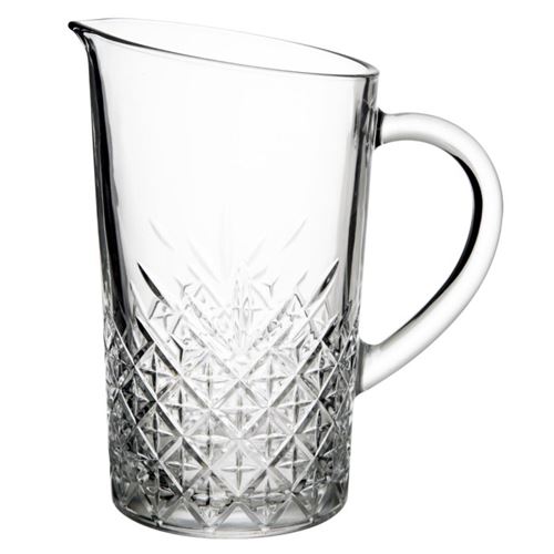 Secret de Gourmet - Carafe à Eau en Verre Timeless 1,4L Transparent