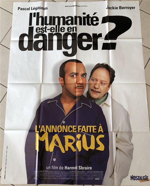 L'annonce faite à Marius - AFFICHE CINEMA ORIGINALE