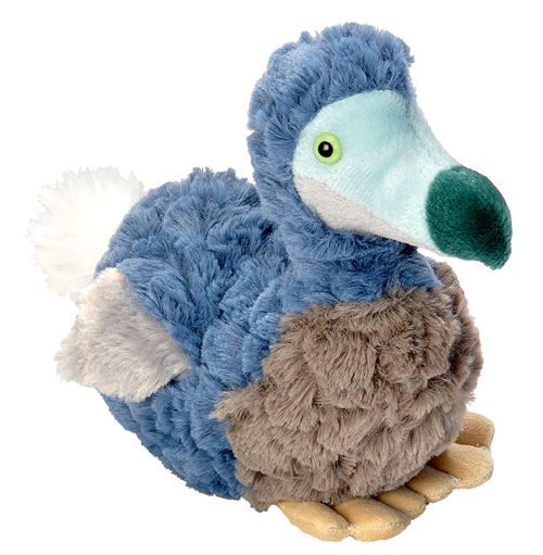 Wild Republic peluche dodo junior 20 cm en peluche bleu/gris