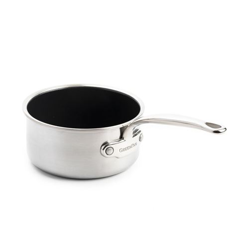 Non Communiqué Argent Casseroles Première 16 Cm Sans Couvercle - Greenpan - Inox