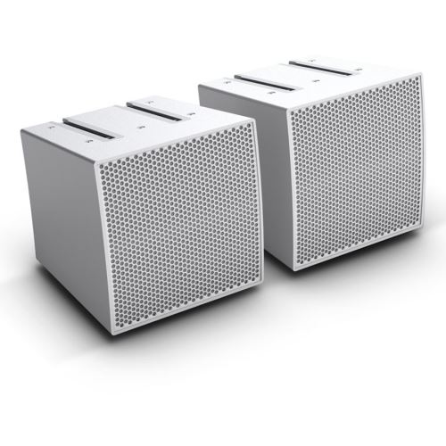 LD Systems CURV 500 S2 W paire d'enceintes satellites (blanc)