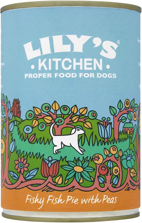 Meilleurs prix pour Lily's Kitchen Fishy Poisson Pie avec Peas pour Chiens, 400 g