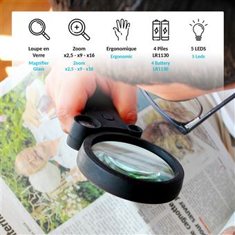 Fnac loupe grossissante outlet
