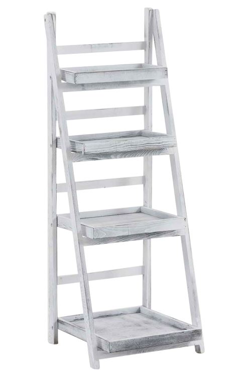 Étagère échelle AUDREY - Couleur Blanc antique