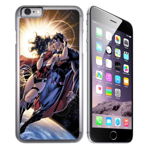 Coque pour iPhone 6 Plus et iPhone 6S Plus superman wonderwoman