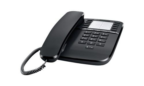 Gigaset DA510 - Téléphone filaire - noir