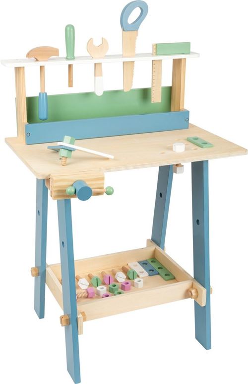 Small Foot Ivoire - Etabli En Bois Pour Fille Ou Garcon - 11375