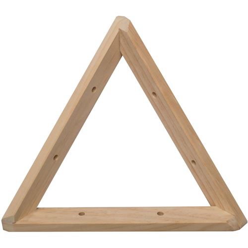 Astigarraga - Equerre triangle en pin brut 20 cm