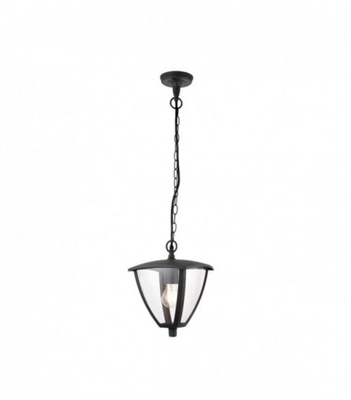 Suspension Seraph, gris et plastique