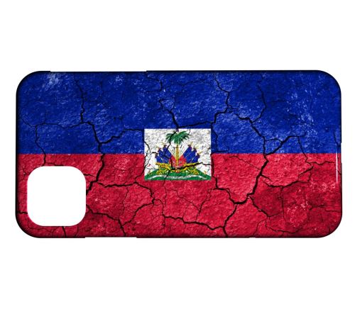 Coque rigide Compatible Pour iPhone 11 Pro Max Drapeau Haiti 03