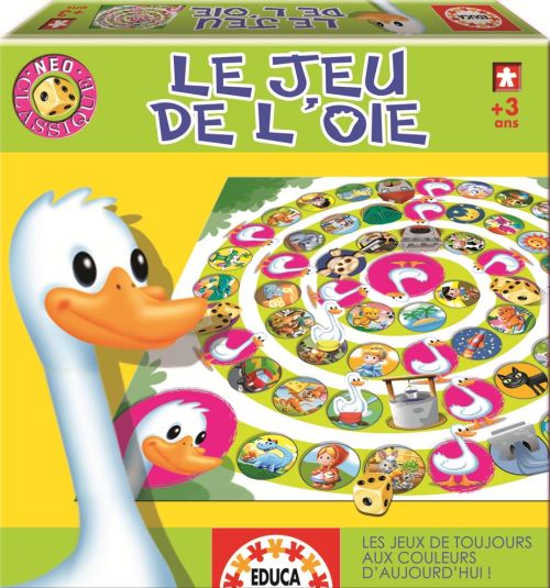 Educa Multicolore - 14567 - Jeu De Dés - Le Jeu De L'oie