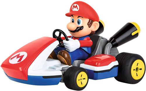 Carrera Bleu Rc 370162107X Mario Kart Mario - Race Kart 1:16 Véhicule Rc Débutant Électrique Voiture De Tourisme - Image 1