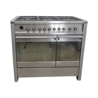 Smeg A2py 8 Cuisiniere Four A Deux Etages Pose Libre