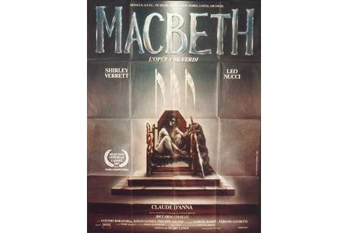 MacBeth AFFICHE CINEMA ORIGINALE