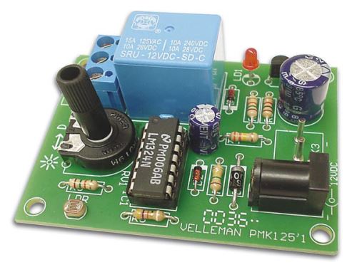 kit velleman interrupteur crépusculaire MK125