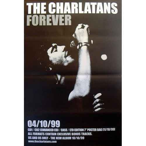 The Charlatans - 100x150 cm - AFFICHE / POSTER