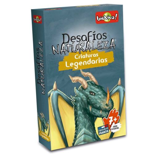 BIOVIVA - Bioviva Jeu Cartes desafios de la Nature créatures legendarias-español