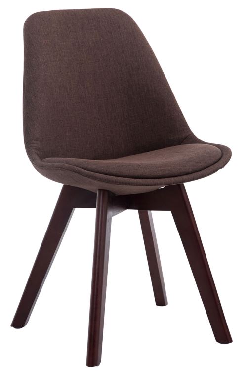 Sedia Borneo Tessuto V2 Marrone Noce