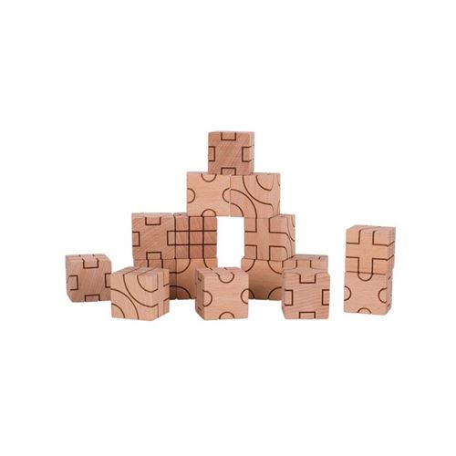 Jeu de construction géométrique