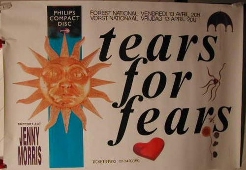 Tears For Fears - 72x100 cm - AFFICHE / POSTER